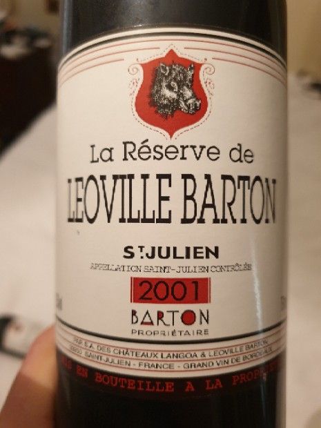 2002 Château Léoville Barton La Réserve de Léoville Barton