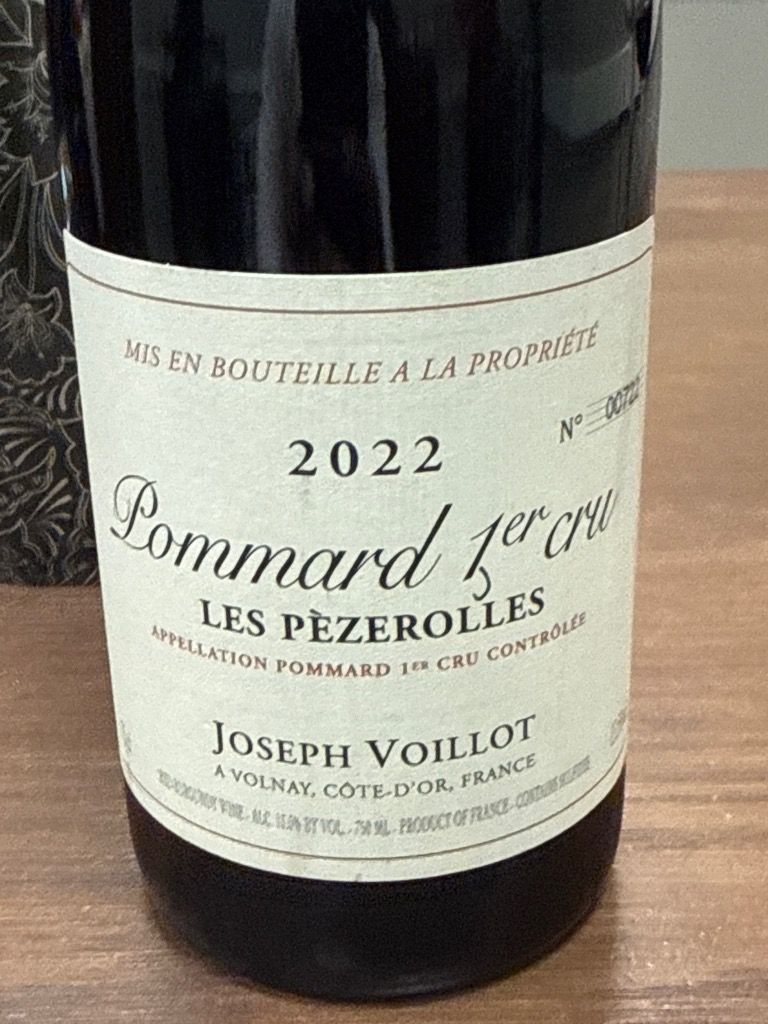 ワイン Domaine Pommard 1er Cru 2008 2008 Domaine Joseph Voillot Pommard 1er Cru Les Pèzerolles