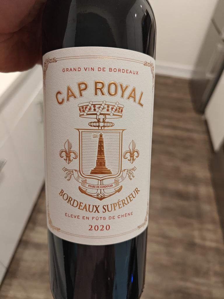 2020 Cap Royal Bordeaux Supérieur, France, Bordeaux, Bordeaux Supérieur ...