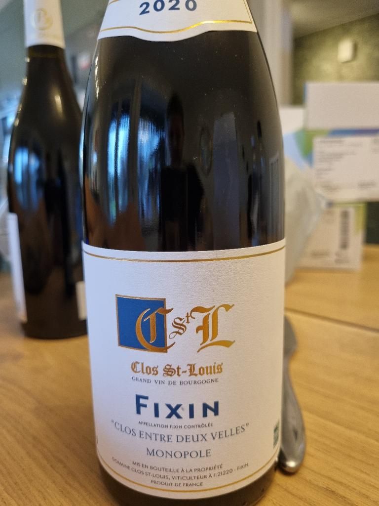 Domaine Du Clos St Louis Fixin Clos Des Entre Deux Velles France