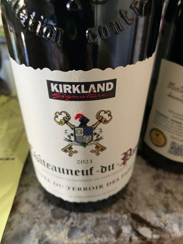 2021 Kirkland Signature ChâteauneufduPape Cuvée du Terroir Des Papes