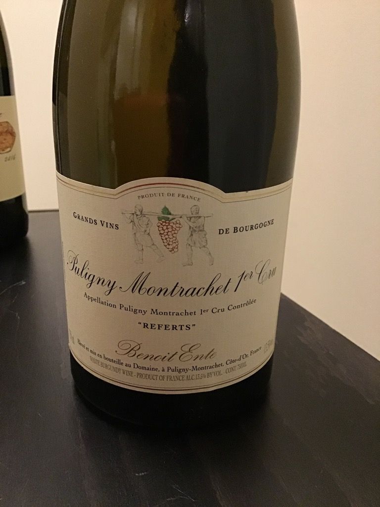 2017 Benoit Ente Puligny-Montrachet - CellarTracker
