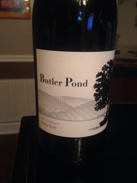 2015 Butler Pond Pinot Noir, USA, California - CellarTracker