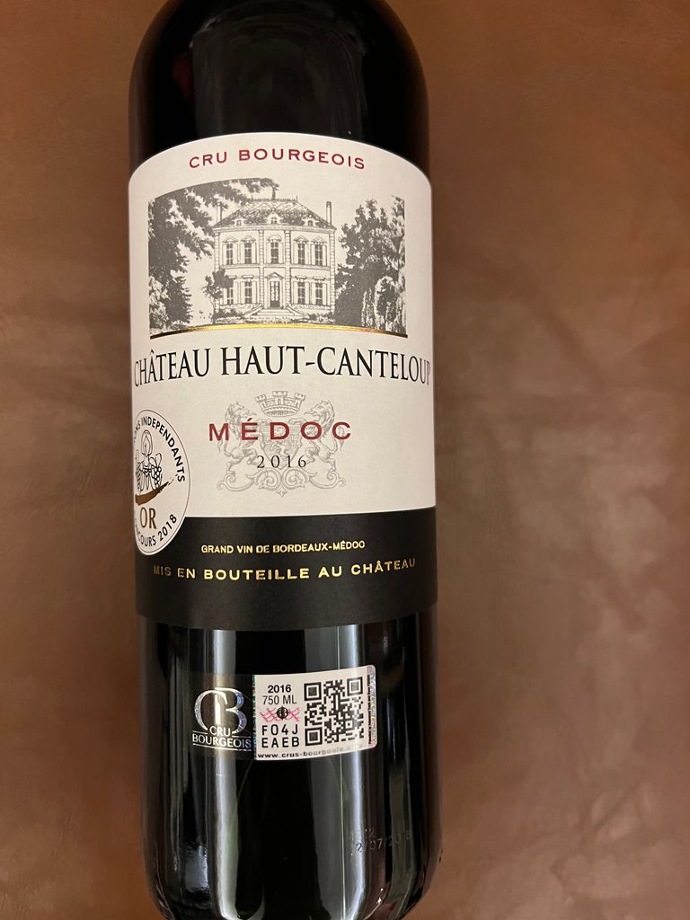 2016 Château Haut-Canteloup Médoc - CellarTracker