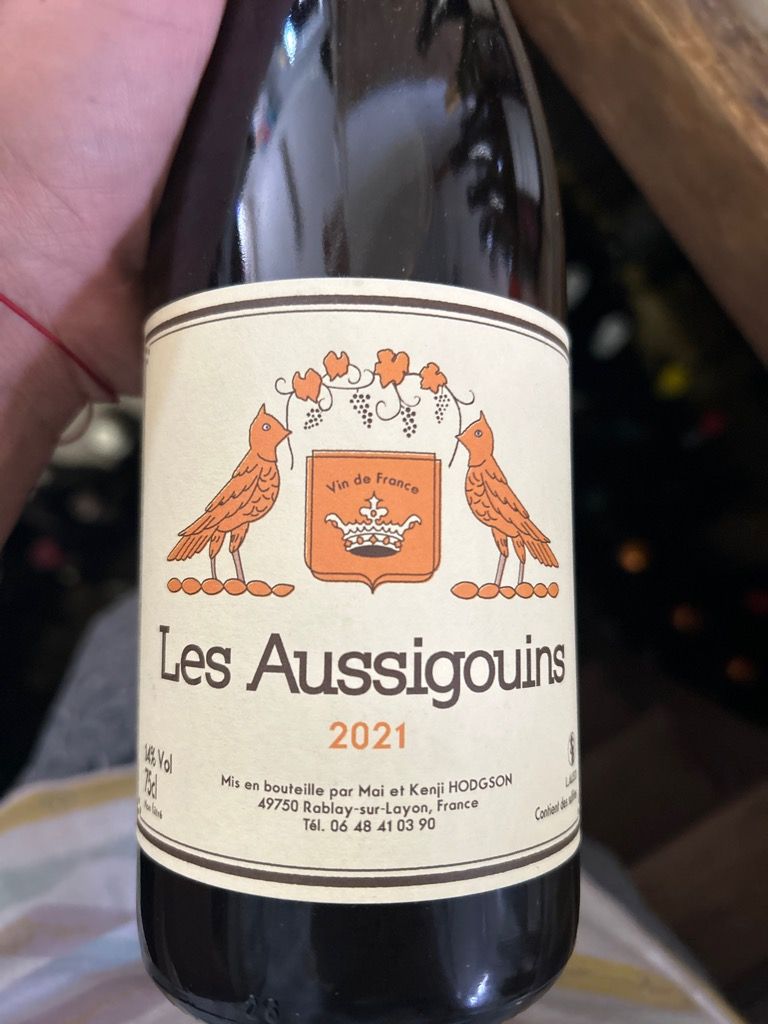 2023 Mai et Kenji Hodgson Vin de France Les Aussigouins