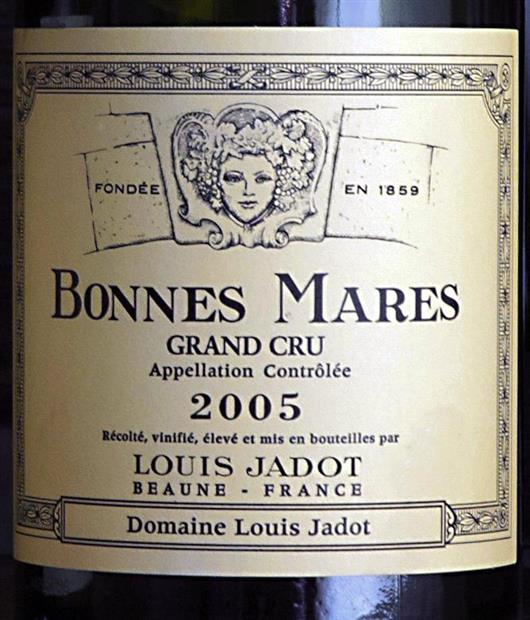 2005 Louis Jadot Bonnes Mares - CellarTracker