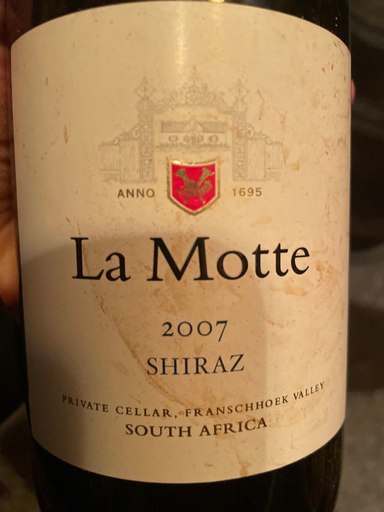 1986 La Motte Estate, South Africa, Coastal Region, Franschhoek Valley CellarTracker