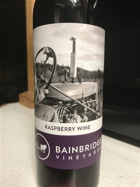 NV Bainbridge Island Vineyards Raspberry Suyematsu Farms, USA ...