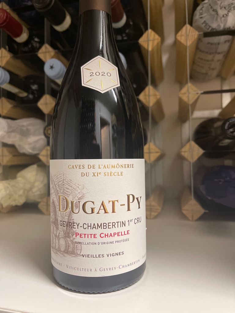 2020 Bernard DugatPy GevreyChambertin 1er Cru Petite Chapelle, France