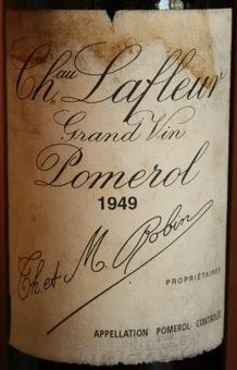 Paleau La Fleur 1964 赤ワインセラー保管 1962 Château Lafleur - CellarTracker
