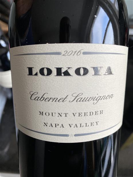 2013 Lokoya Cabernet Sauvignon Mt. Veeder - CellarTracker