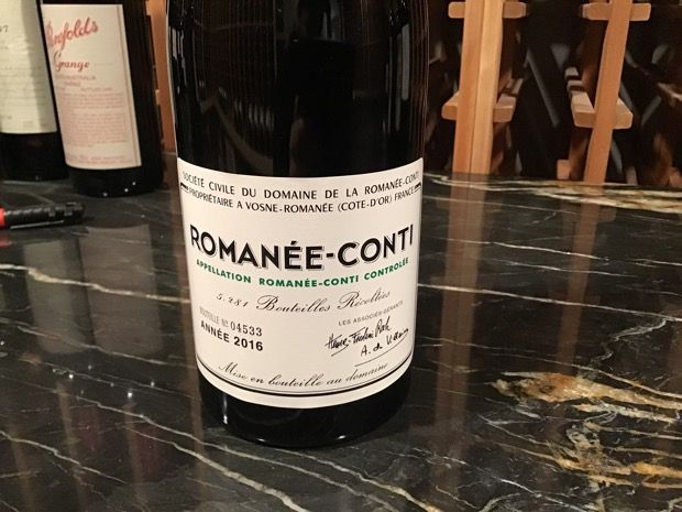 2016 Domaine de la Romanée-Conti Romanée-Conti, France, Burgundy 