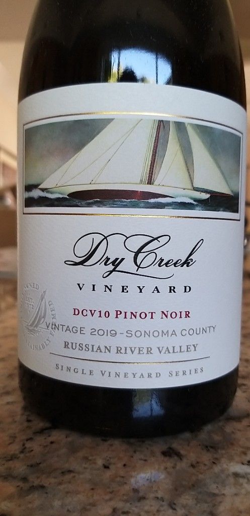 2019 Dry Creek Vineyard Pinot Noir DCV10 USA California Sonoma   Cab7fc88 294e 40dc 877e 6be9a1fd5781 