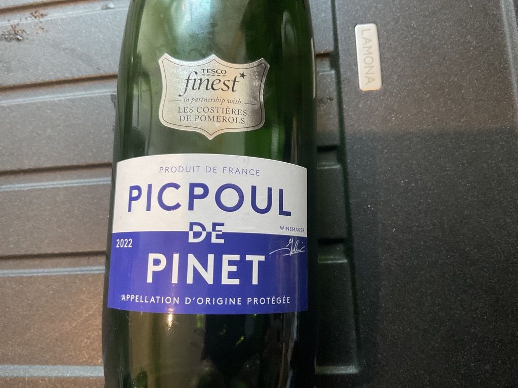 2022 Tesco Finest Picpoul De Pinet Les Costières De Pomérols, France ...