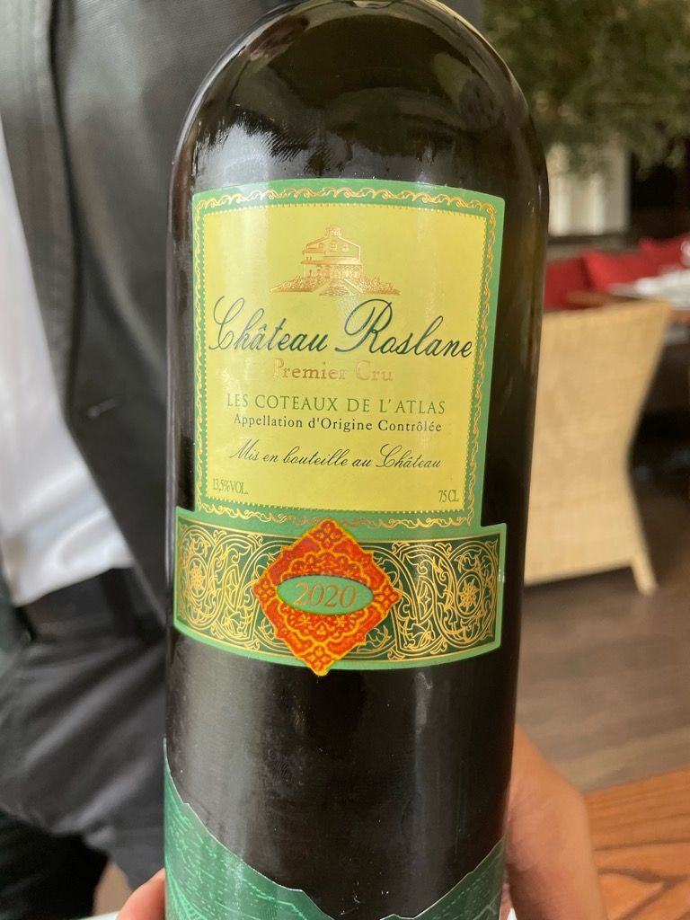 2020 Les Celliers de Meknes Chardonnay 1er Cru Château Roslane, Morocco