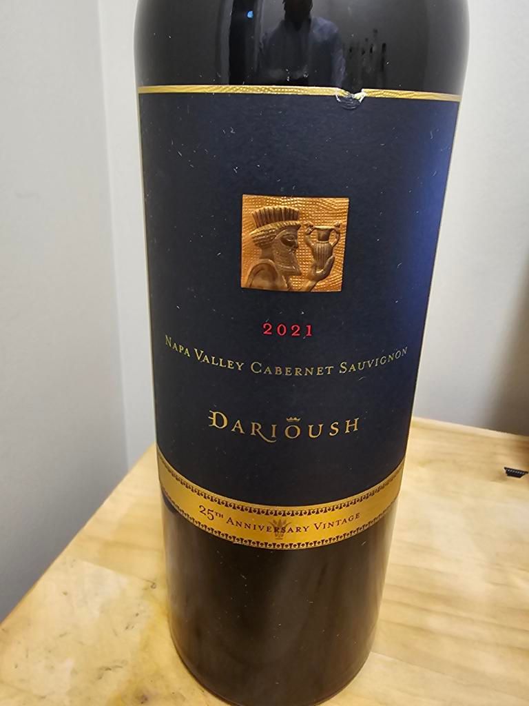 2021 Darioush Cabernet Sauvignon 25th Anniversary Vintage 