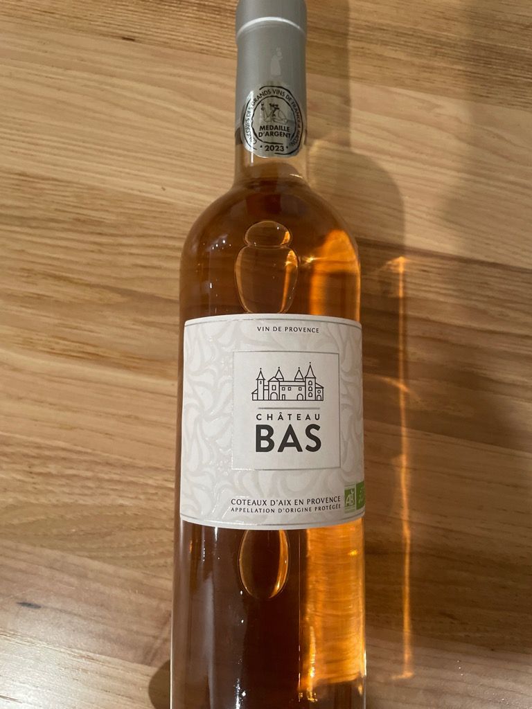 2020 Château Bas Coteaux d'Aix-en-Provence Pierres du Sud, France ...