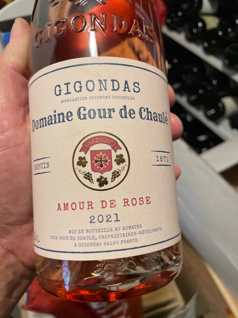 2022 Domaine du Gour de Chaulé Gigondas Amour de Rose, France, Rhône