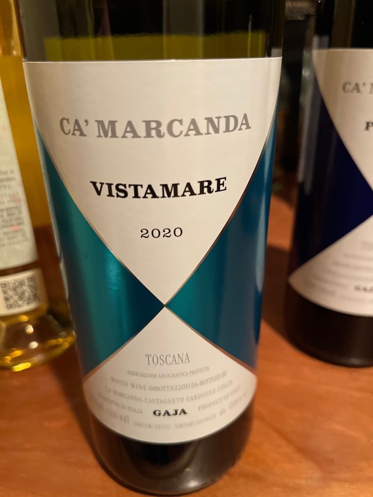 2020 Ca' Marcanda (Gaja) Vistamare Toscana IGT - CellarTracker