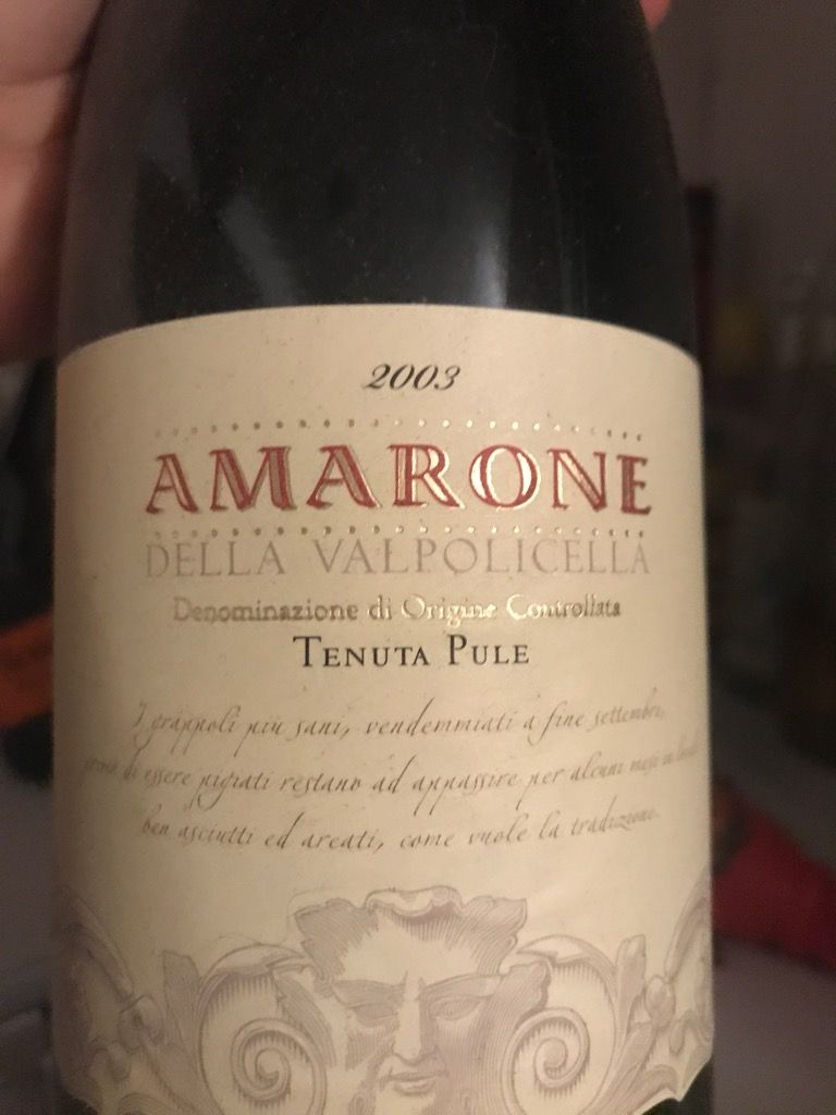 2003 Lamberti Amarone della Valpolicella Tenuta Pule - CellarTracker