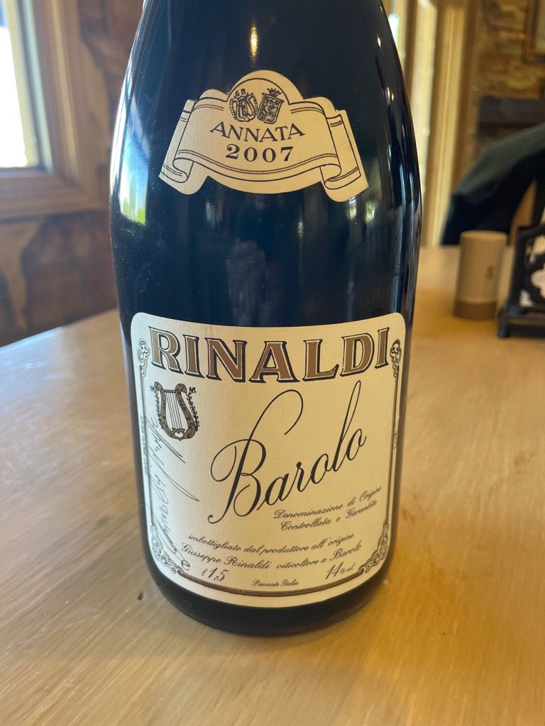 巨匠の初ビンテージGiuseppe Rinaldi Barolo Chinato Giuseppe Rinaldi