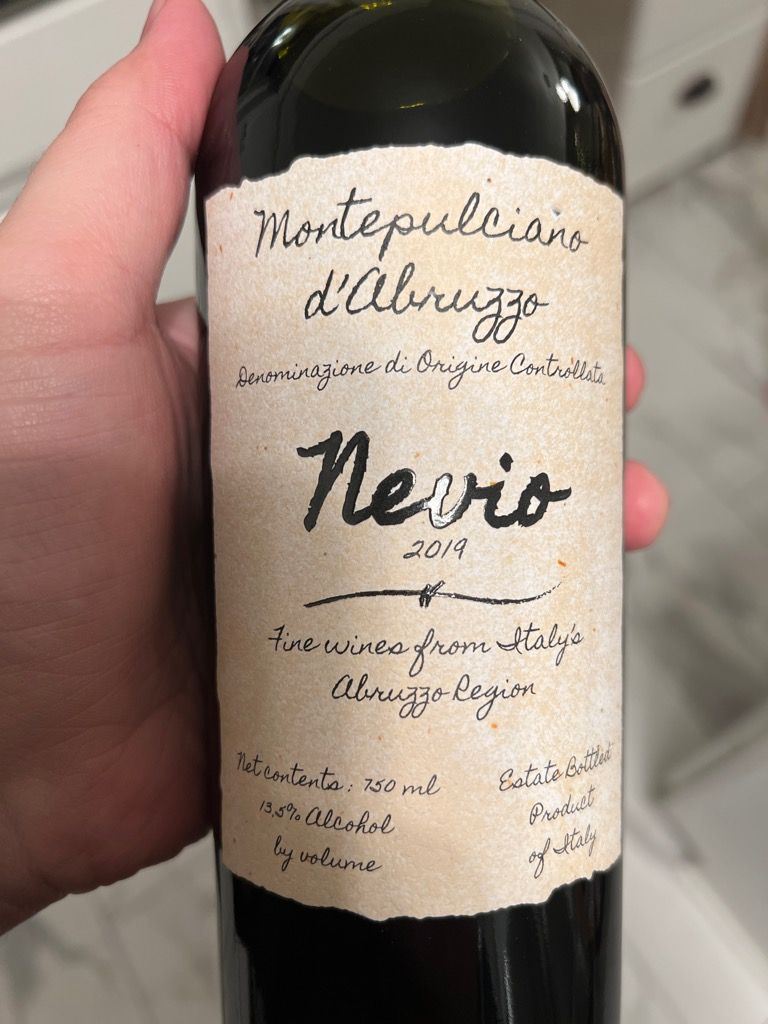 2019 Talamonti Montepulciano d'Abruzzo Nevio, Italy, Abruzzi ...