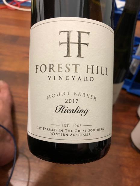 2024 Forest Hill Vineyard Riesling Mount Barker, Australia, Western ...