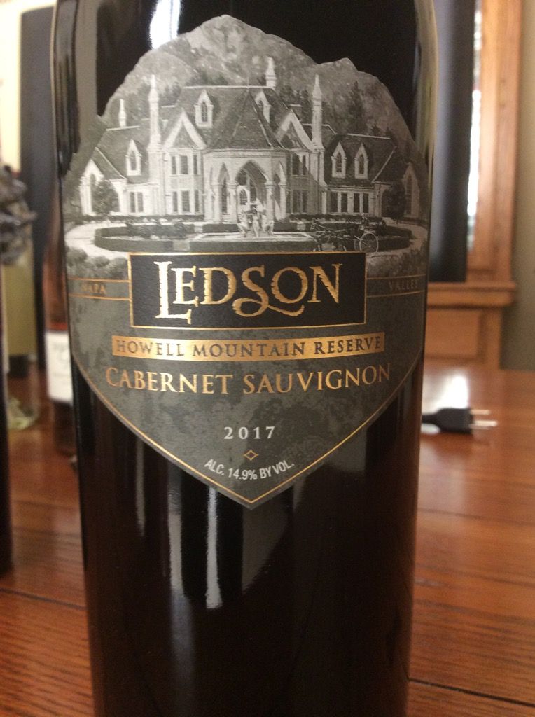 2017 Ledson Sauvignon Reserve Howell Mountain, USA, California
