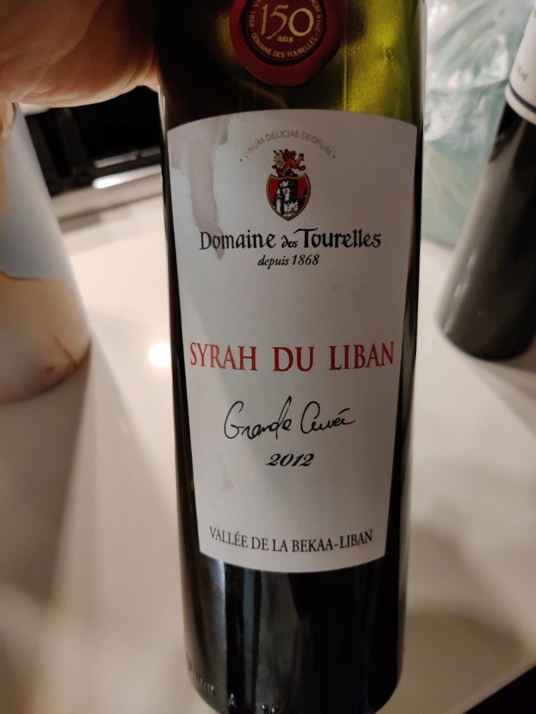 2011 Domaine des Tourelles Syrah du Liban - CellarTracker