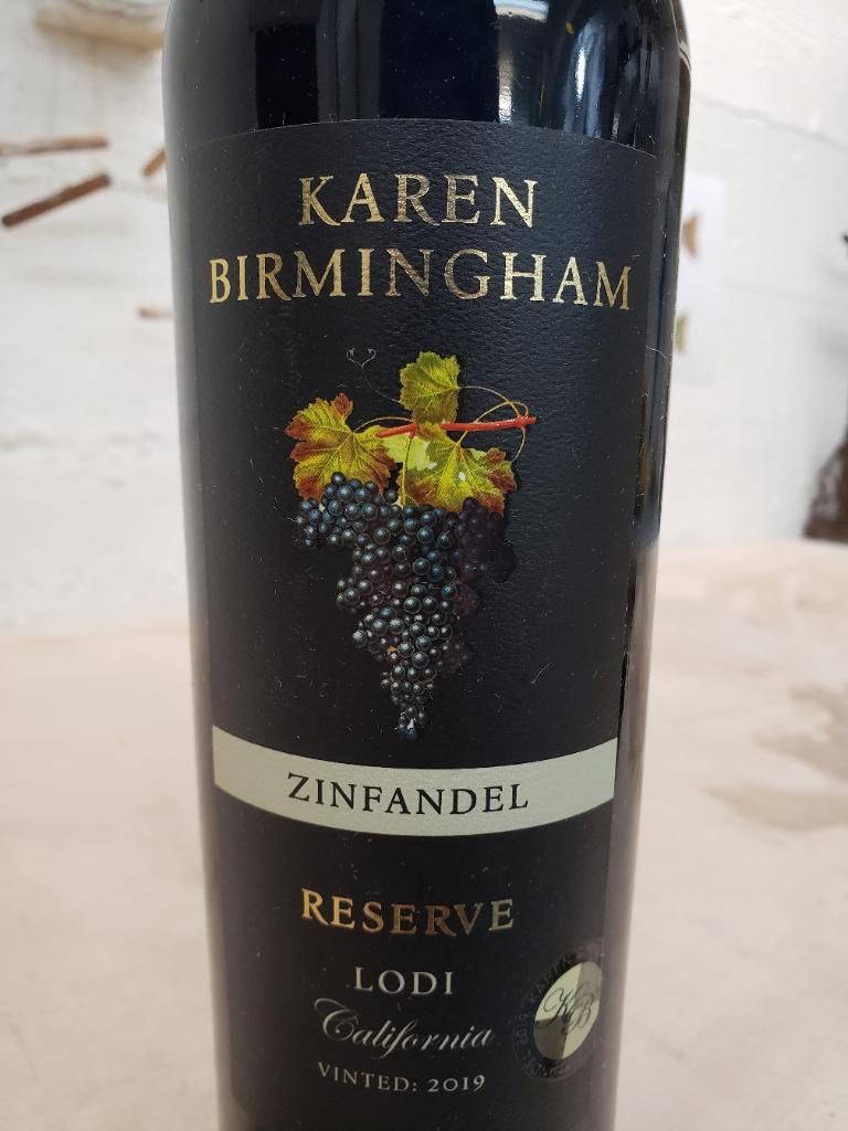 2019 Karen Birmingham Zinfandel Reserve Usa California Central Valley Lodi Cellartracker 9472