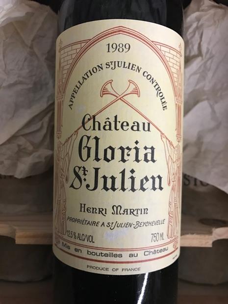 1989 Château Gloria - CellarTracker
