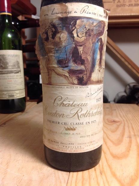 1973 Château Mouton Rothschild - CellarTracker