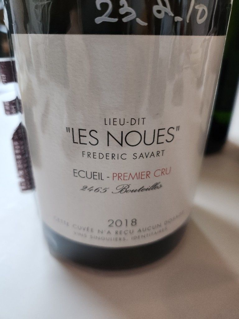 2018 Savart Champagne Premier Cru Les Noues - CellarTracker