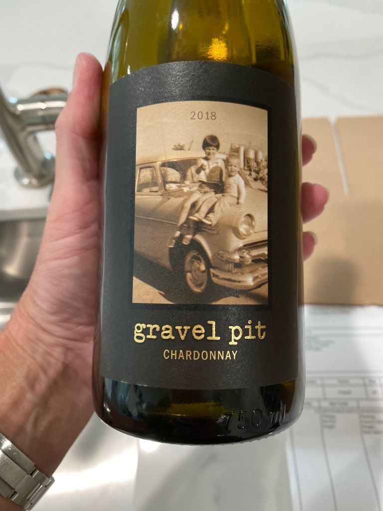 2018 Gravel Pit Winery Chardonnay, USA, California, Sonoma County