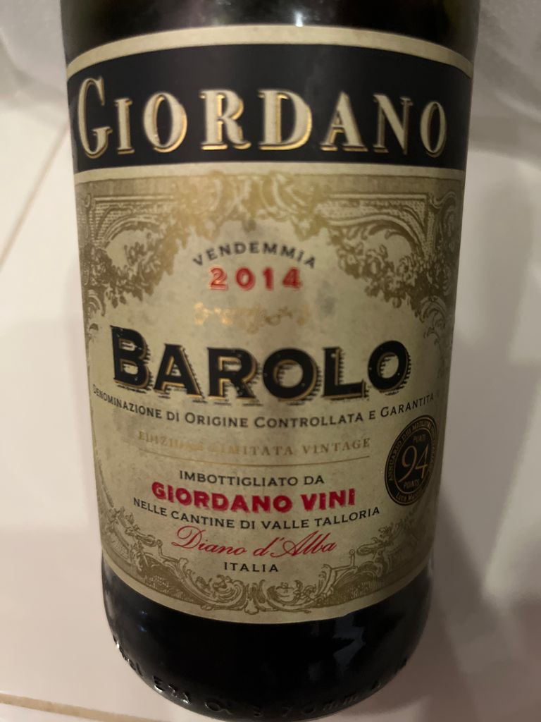 2005 Giordano Barolo Collection - CellarTracker