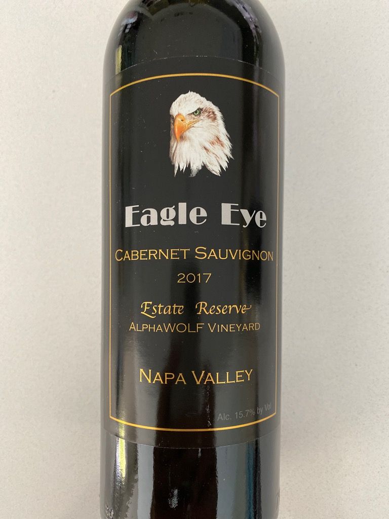2019 Eagle Eye Sauvignon Estate Reserve Alpha Wolf Ranch, USA