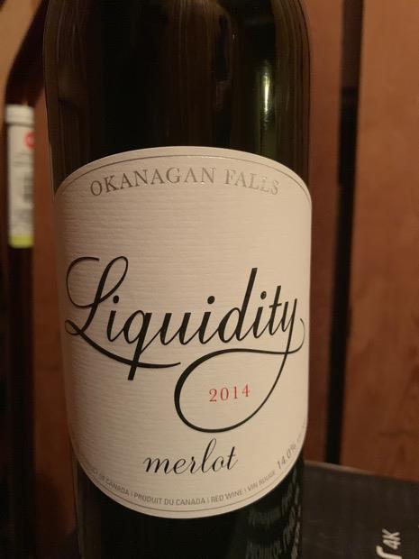 2014 Liquidity Wines Merlot, Canada, British Columbia, Okanagan Valley ...