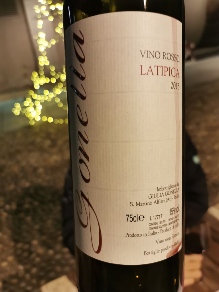 2016 Giulia Gonella Latipica, Italy, Piedmont, Vino da Tavola ...