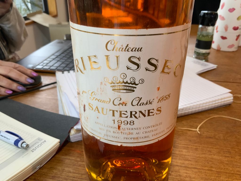 1998 Château Rieussec - CellarTracker