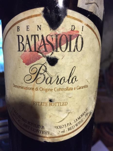 2001 Beni di Batasiolo Barolo Vigneto Bofani - CellarTracker