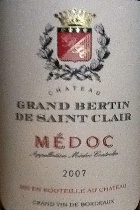 2016 Château Grand Bertin de Saint Clair - CellarTracker