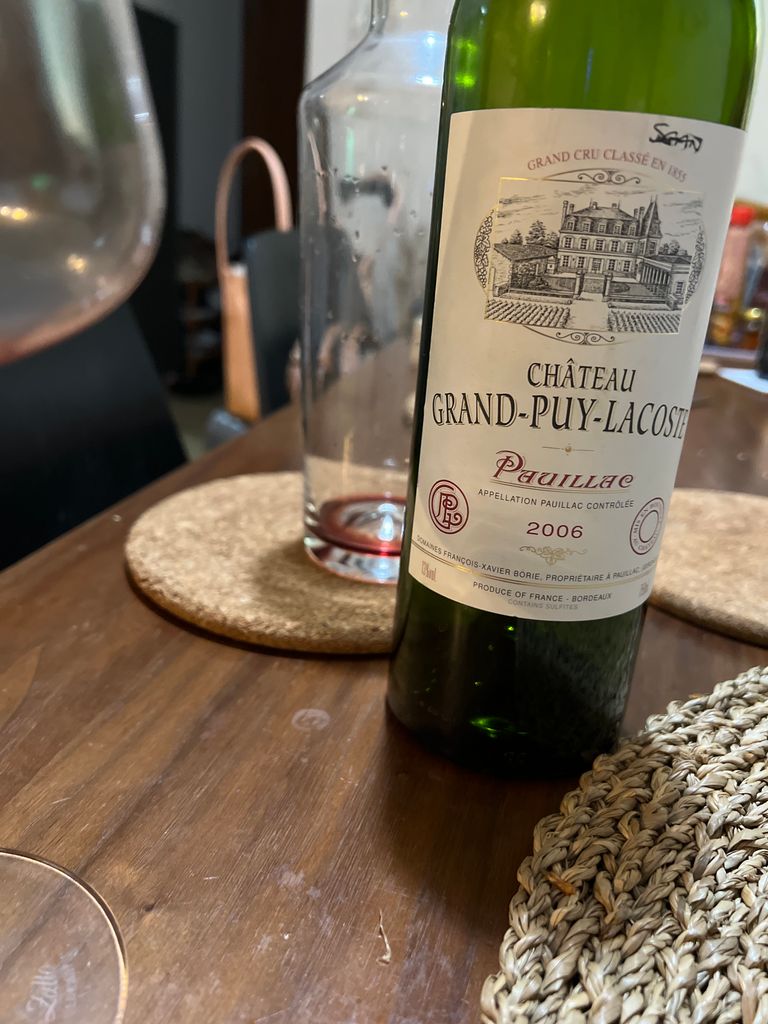2006 Château Grand-Puy-Lacoste - CellarTracker