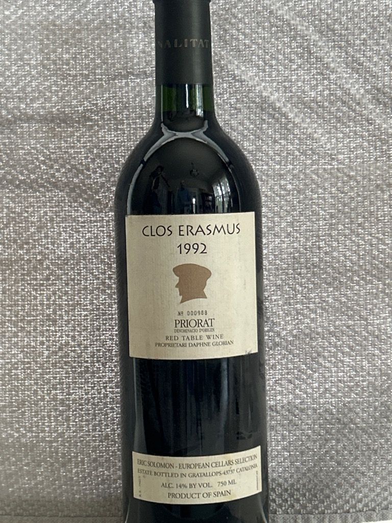 1999 Clos Erasmus Priorat - CellarTracker