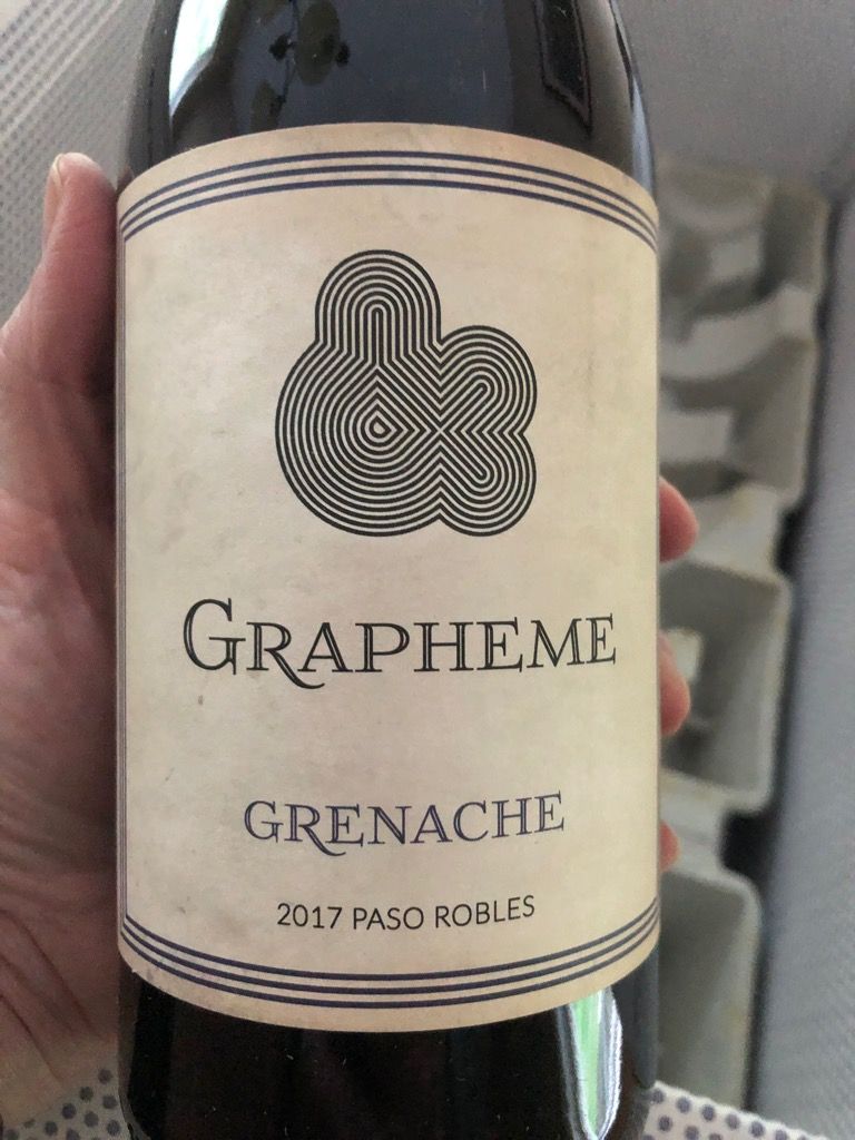 2017 Print Shop Cellars Grenache Grapheme, USA, California, Napa Valley ...