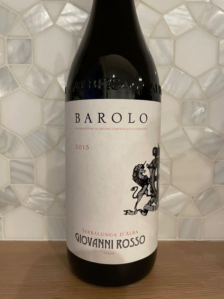 2015 Giovanni Rosso Barolo Serralunga d'Alba, Italy, Piedmont, Langhe, Barolo CellarTracker