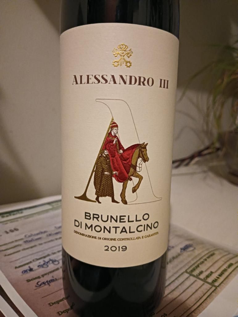 2018 Alessandro III Brunello di Montalcino - CellarTracker