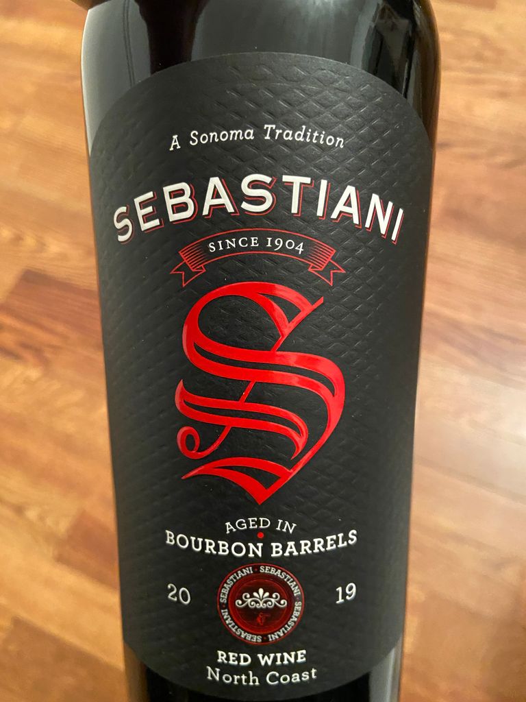 2019 Sebastiani Vineyards & Winery Aged in Bourbon Barrels Red Wine, USA, California, North