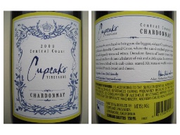 cupcake vineyards chardonnay