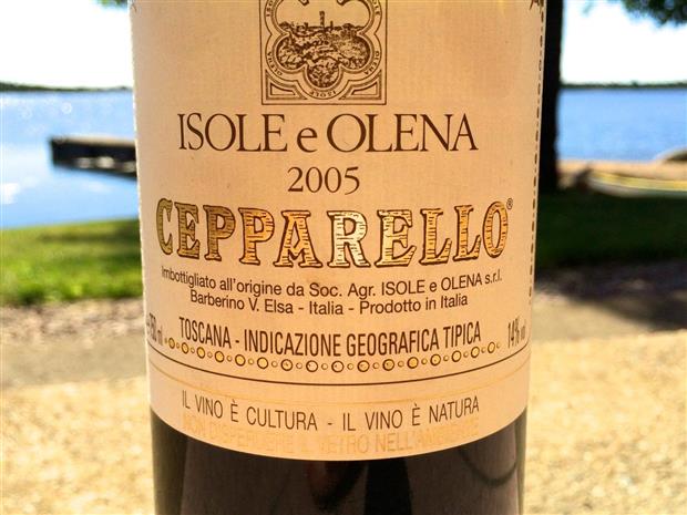 2001 Isole e Olena Cepparello Toscana IGT - CellarTracker