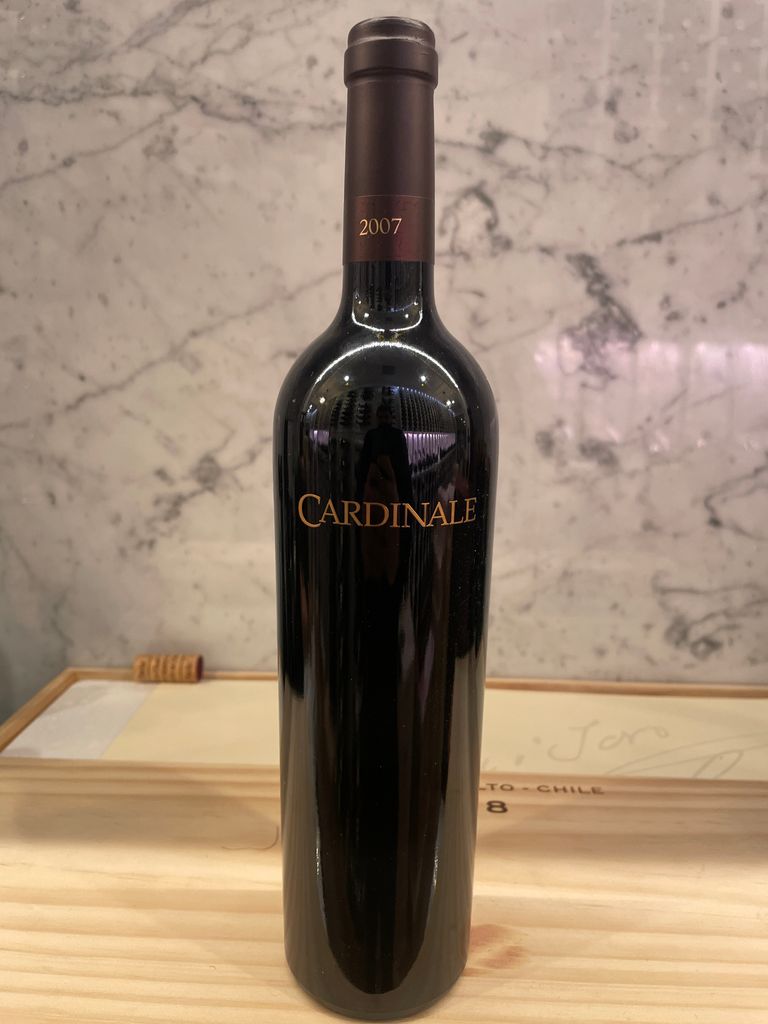カーディナル　2007年 750ml ナパ ヴァレー 2007 Cardinale - CellarTracker